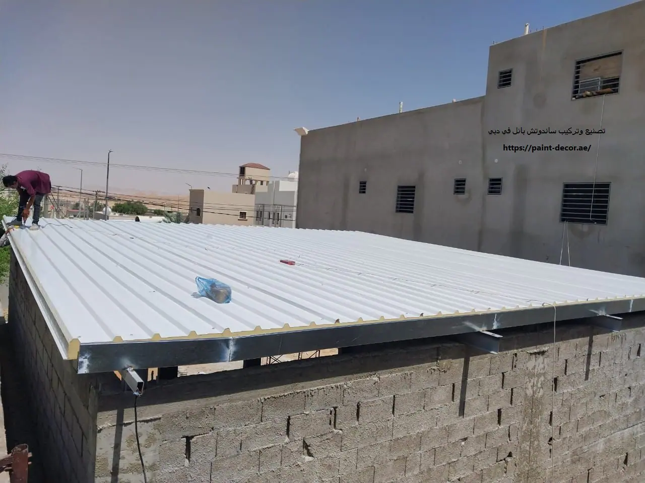 تصنيع وتركيب ساندوتش بانل في دبي